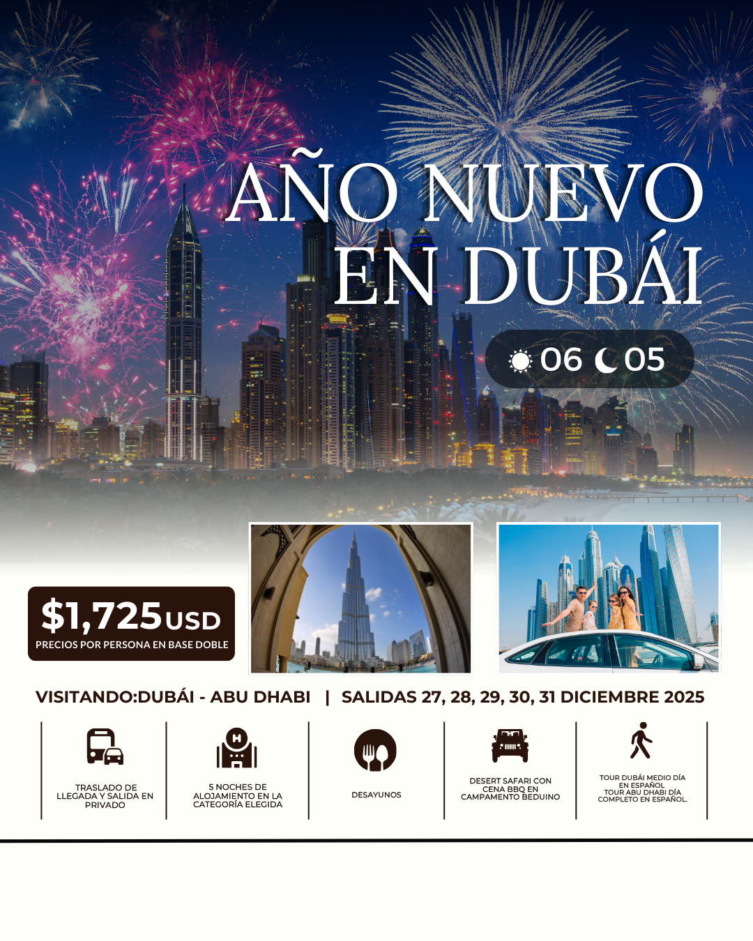 AÑO NUEVO EN DUBAI SL